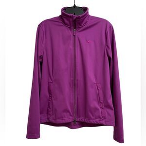 Nike Storm-Fit Full Zip Lightweight Jacket Size M Purple/Fuchsia Activewear Run